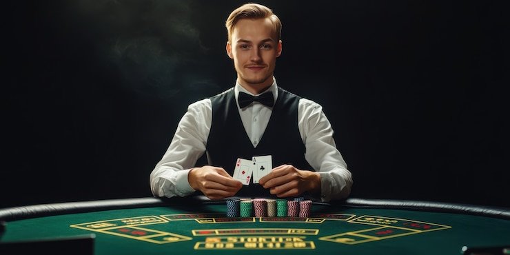 Live blackjack table with jayanaga26 dealers